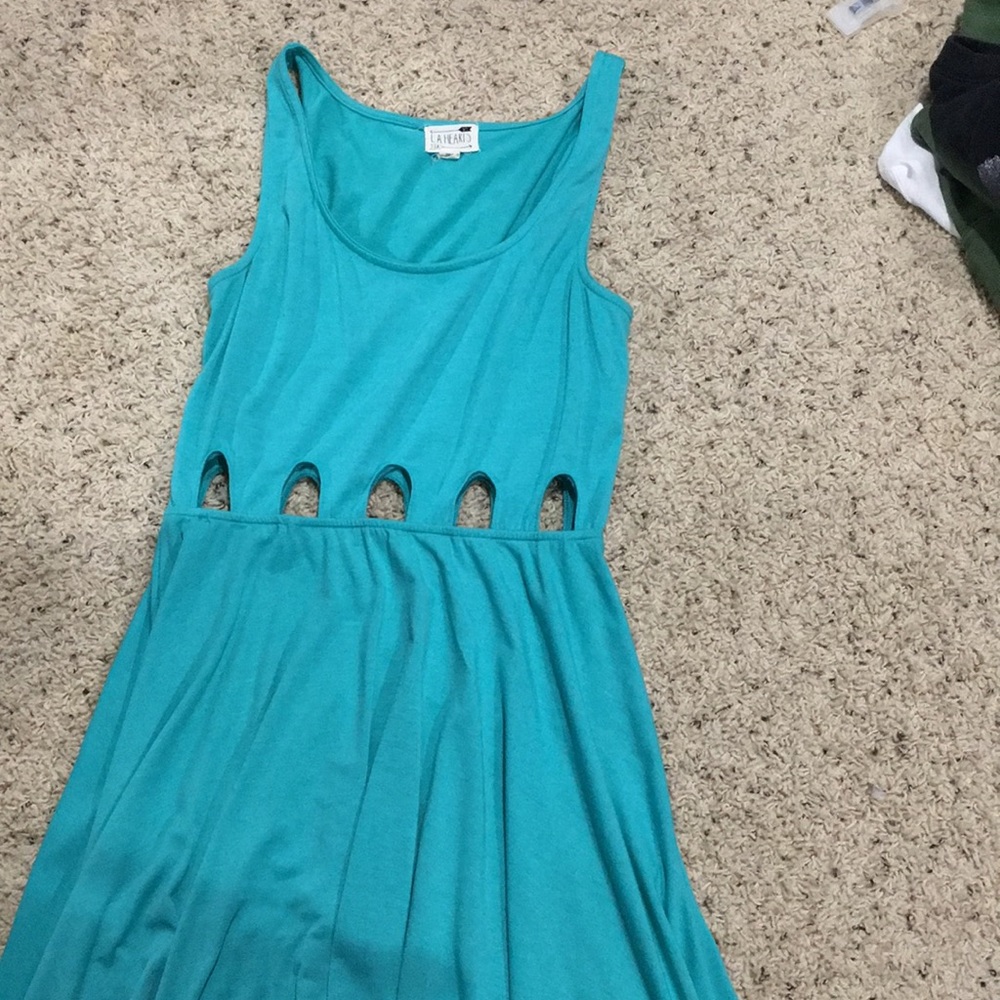 Teal Dress